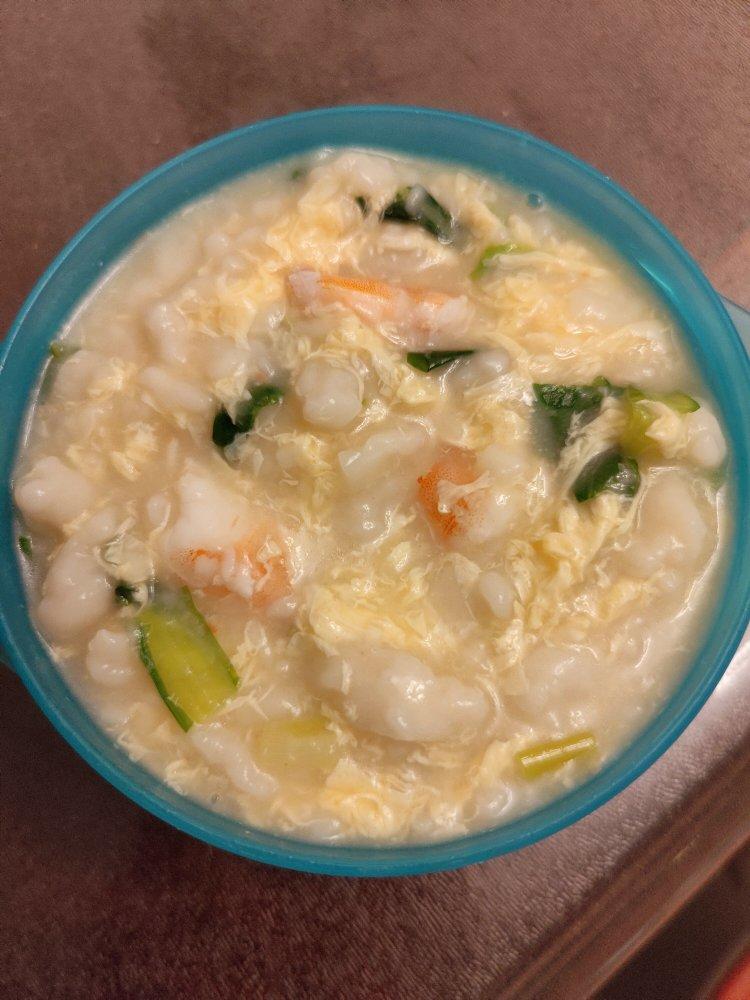 海鲜疙瘩汤
