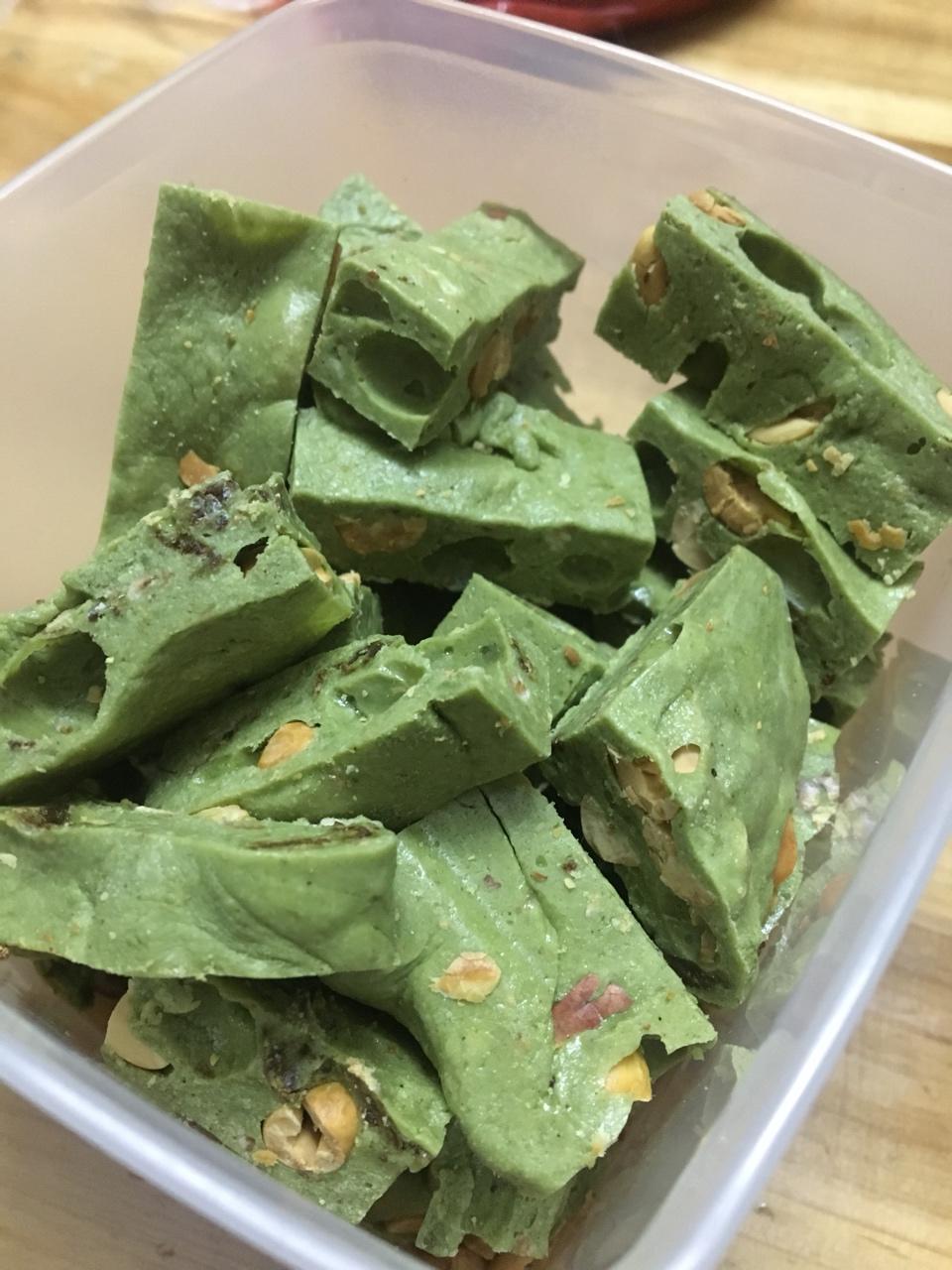 抹茶牛轧糖(棉花糖版)