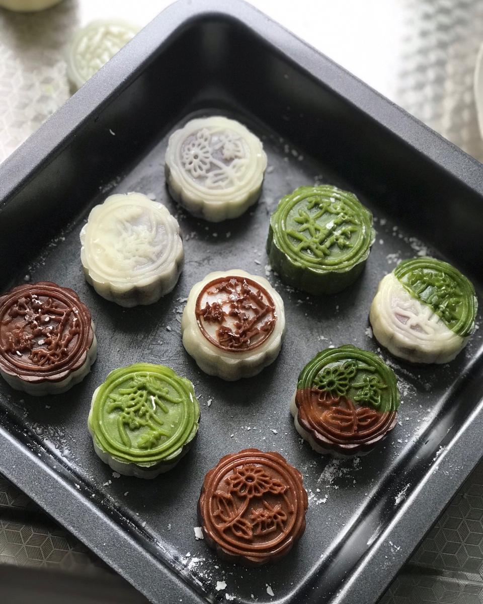 《Tinrry下午茶》冰皮月饼（奶黄馅）