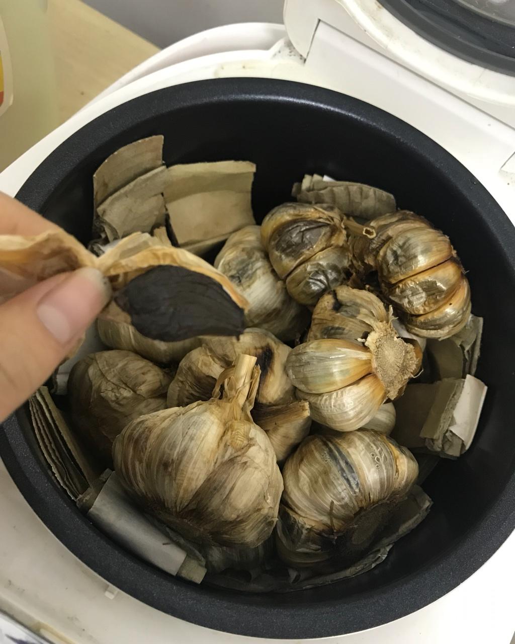 黑蒜（家庭简易自制发酵版）