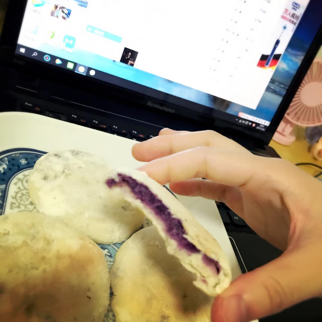 紫薯饼（无油）