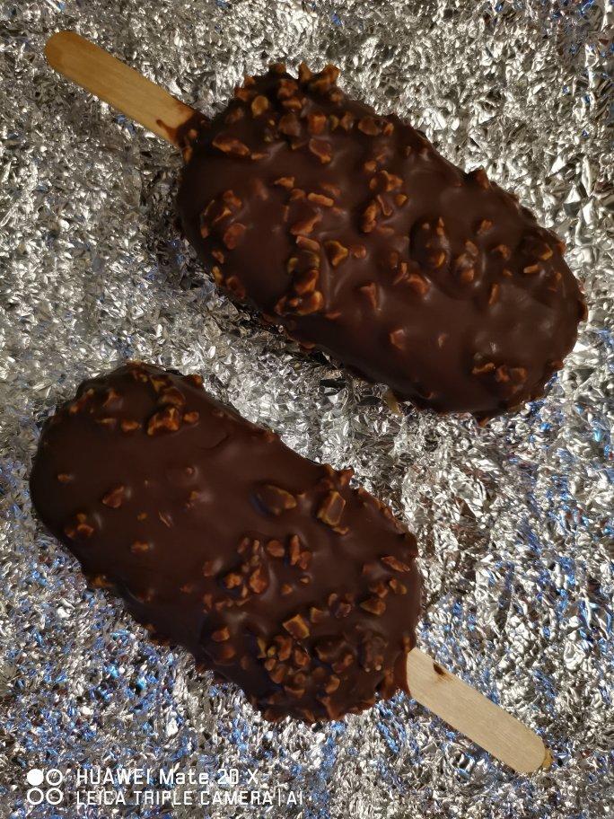 心有灵犀321做的秒杀梦龙,4款巧克力脆皮雪糕