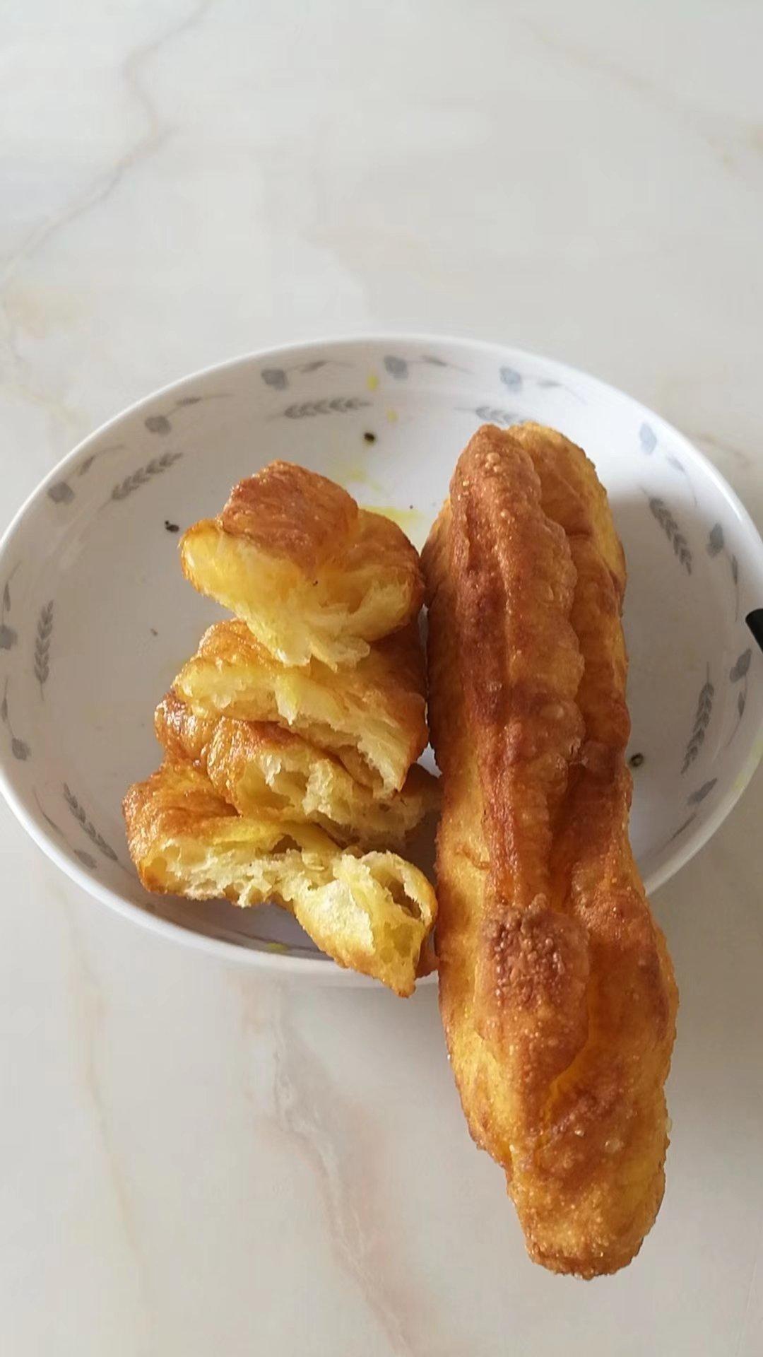 快手早餐～自制油条（酵母版，不含泡打粉、膨松剂）