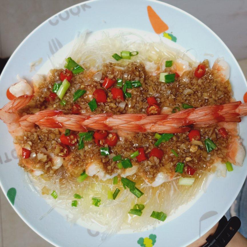 蒜蓉粉丝开背虾