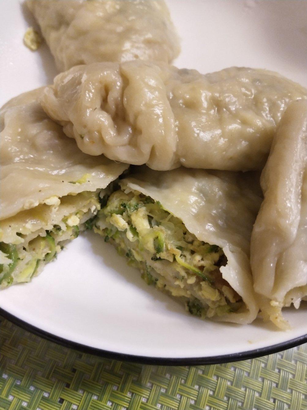 蒸菜卷（简单快手，不用发面）