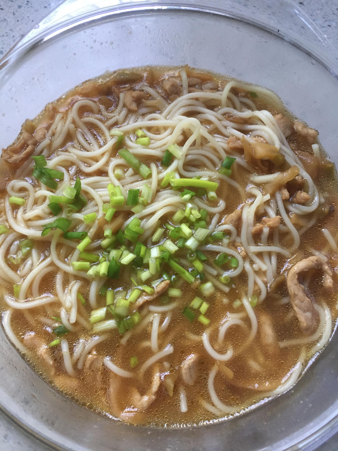 榨菜肉丝面