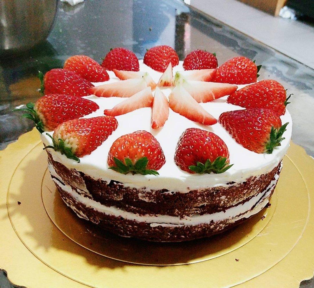 8寸红丝绒，戚风蛋糕