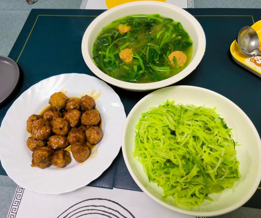 番茄酱糖醋肉圆
