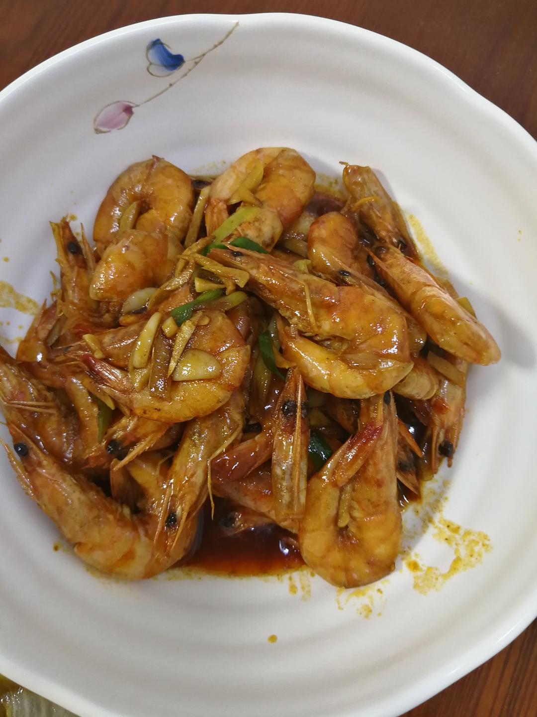 油焖大虾