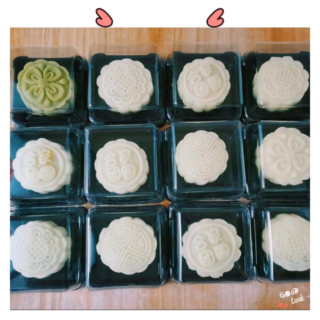 《Tinrry下午茶》冰皮月饼（奶黄馅）