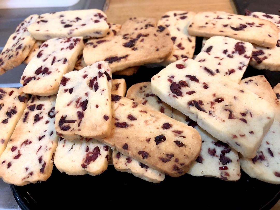 低糖少油版蔓越莓饼干