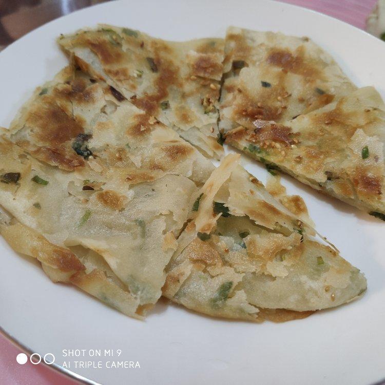 葱花油饼 Spring Onion Pancake