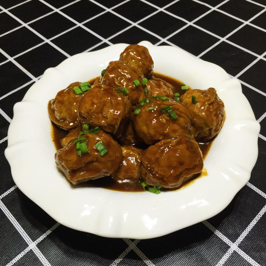 面筋塞肉的做法