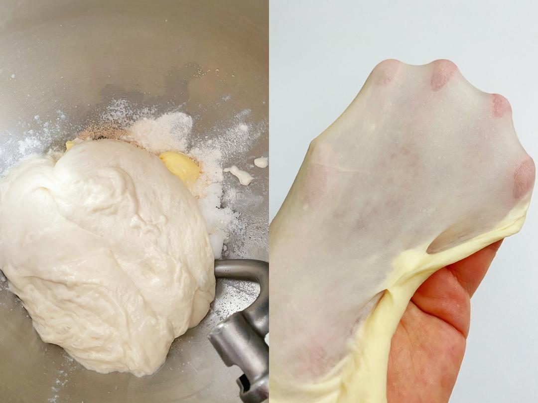 纯奶手撕吐司的做法 步骤1