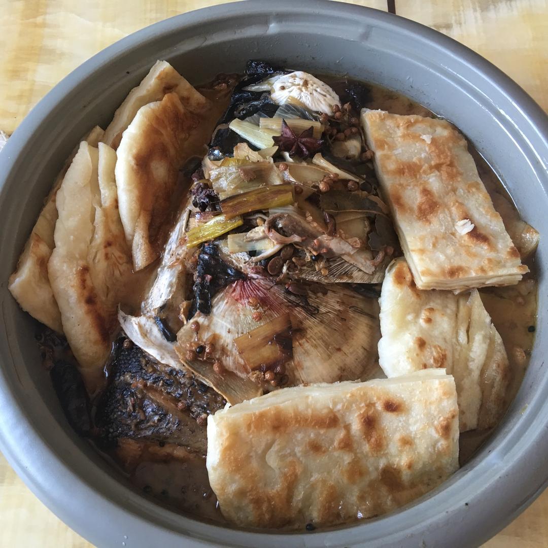 【易操作好吃】家常版鱼头泡饼