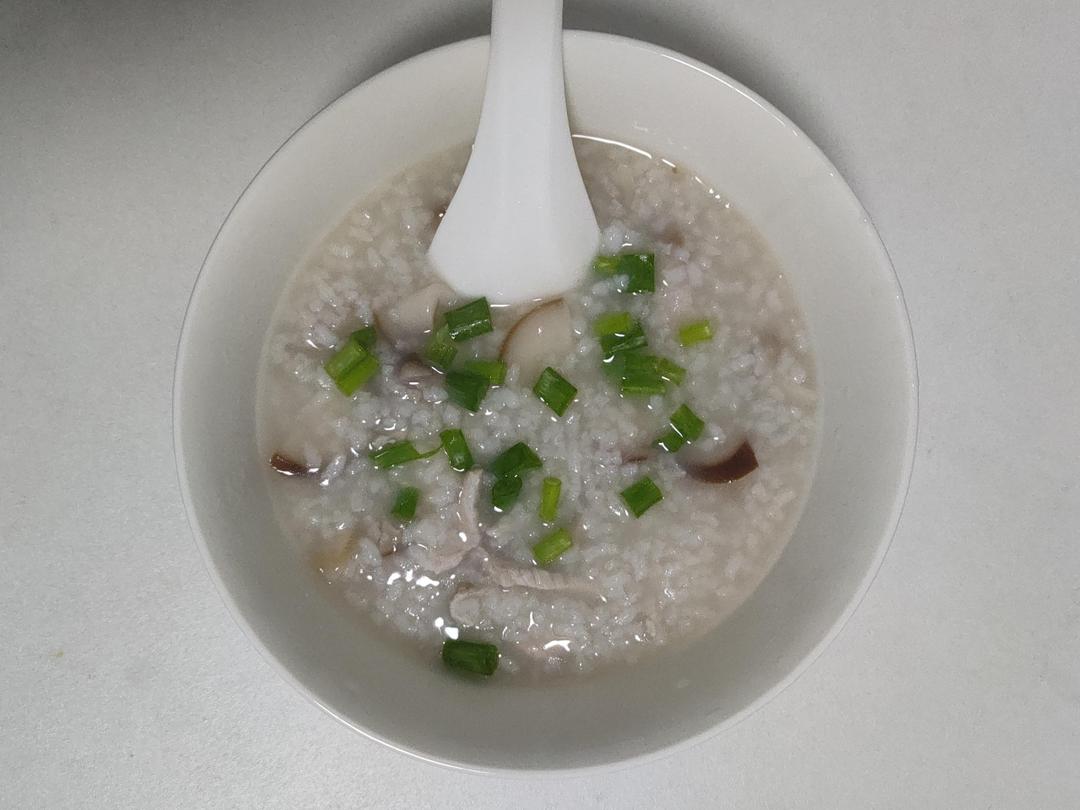 香菇瘦肉粥