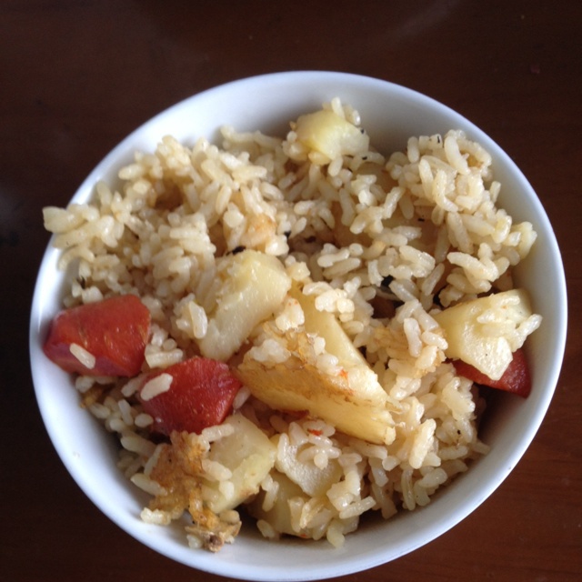 土豆焖饭（电饭锅版）