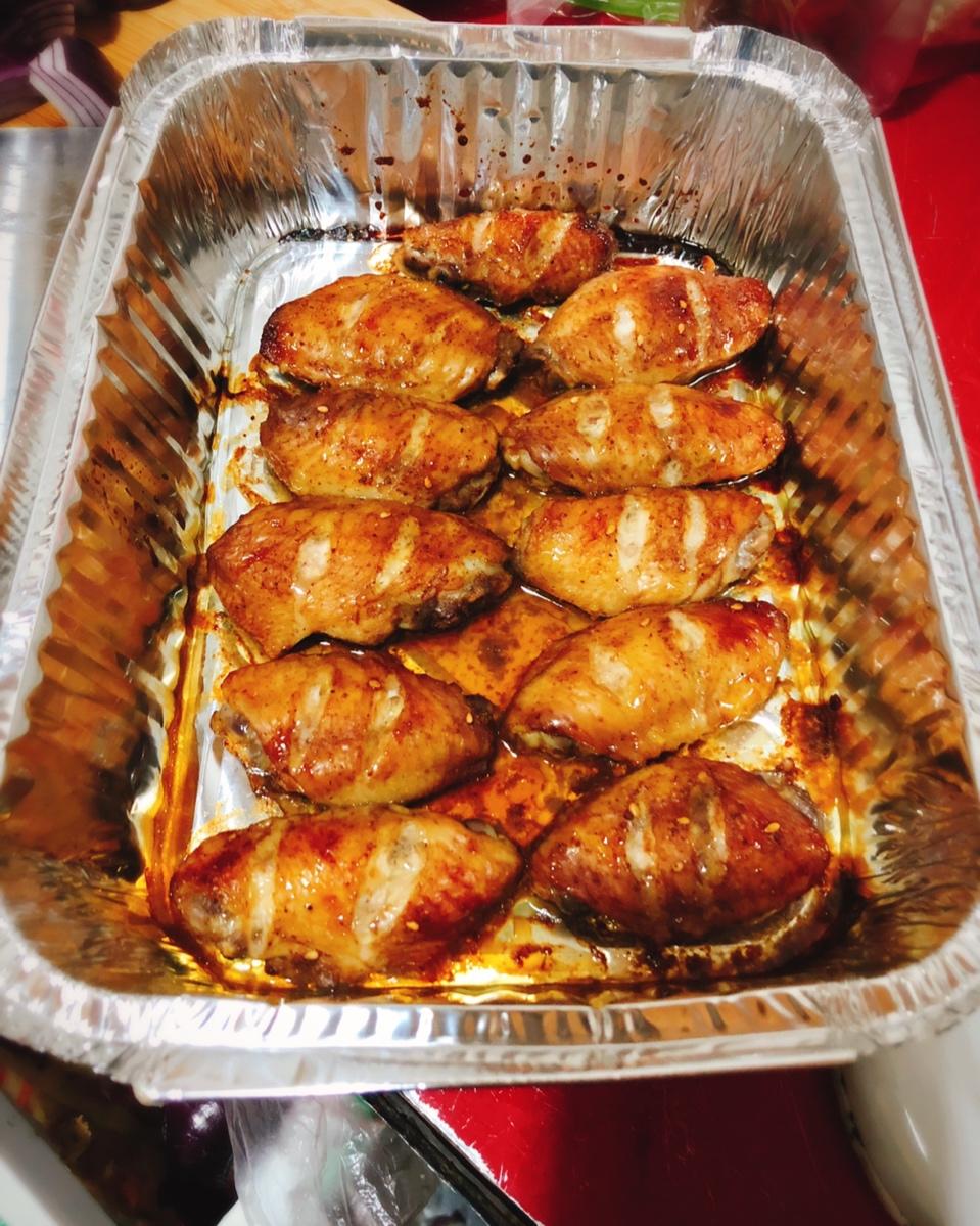 烤鸡翅（自制腌料）