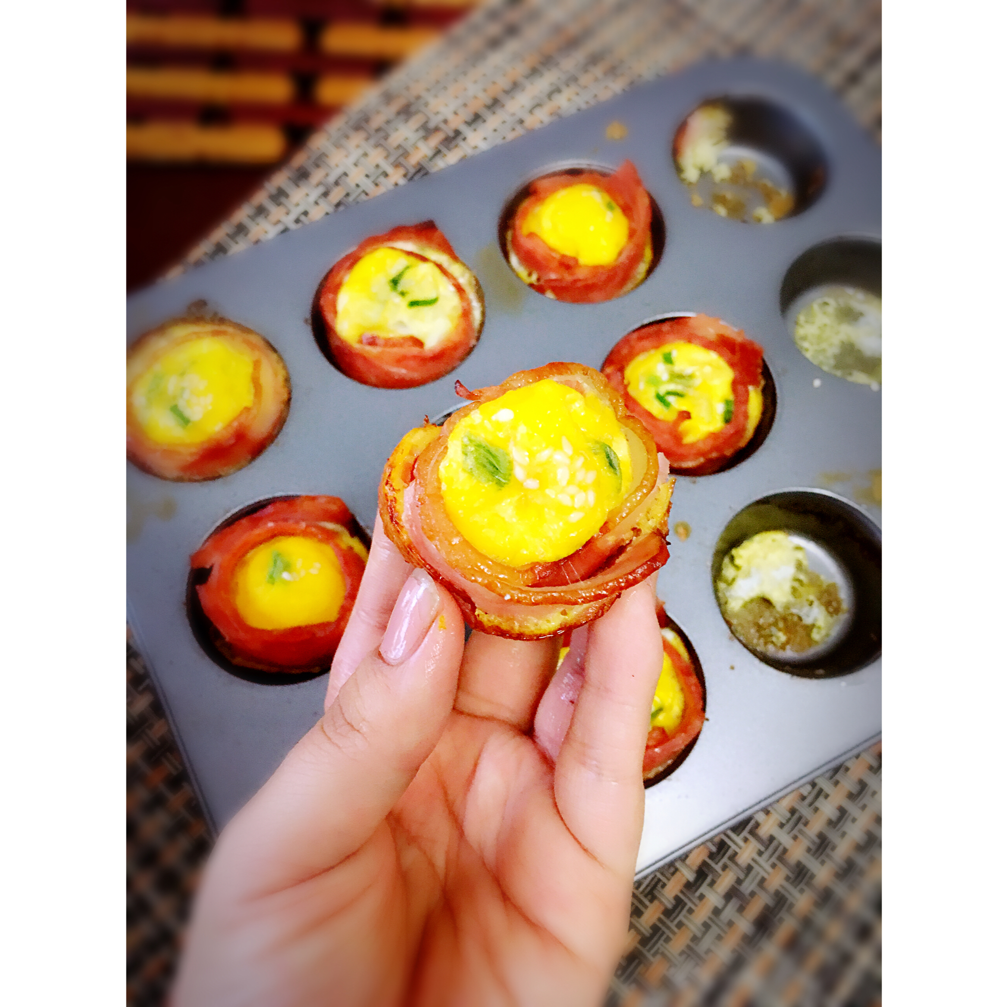 培根鸡蛋盅