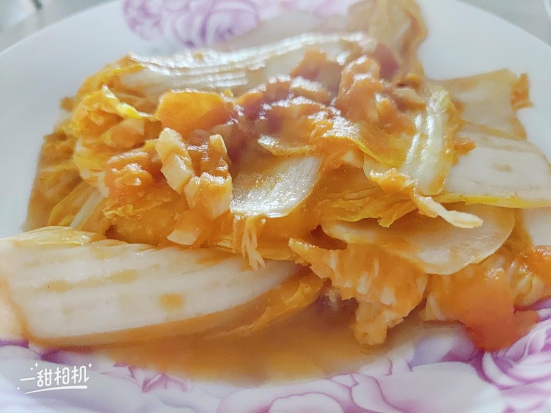 茄汁浓郁超下饭的番茄娃娃菜❗️