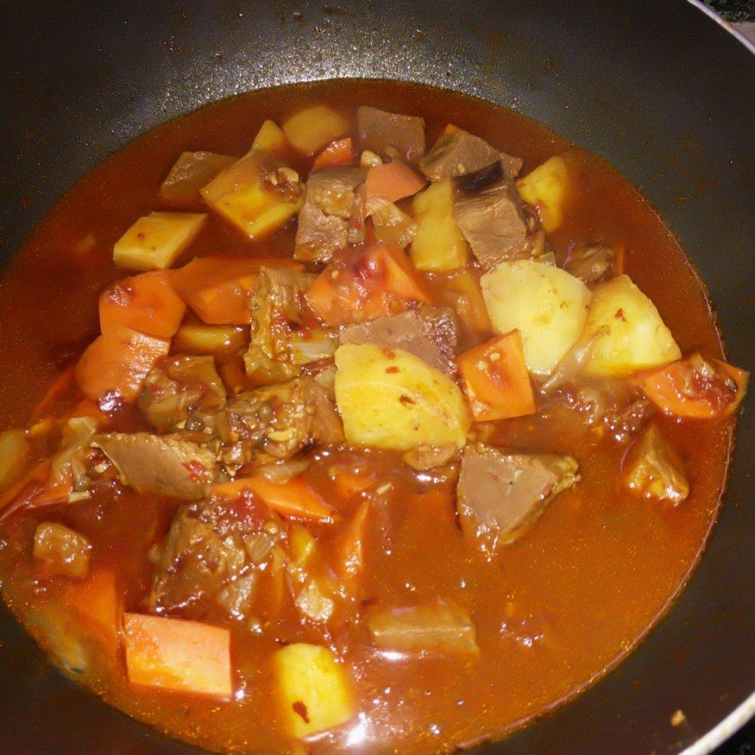 土豆炖牛肉