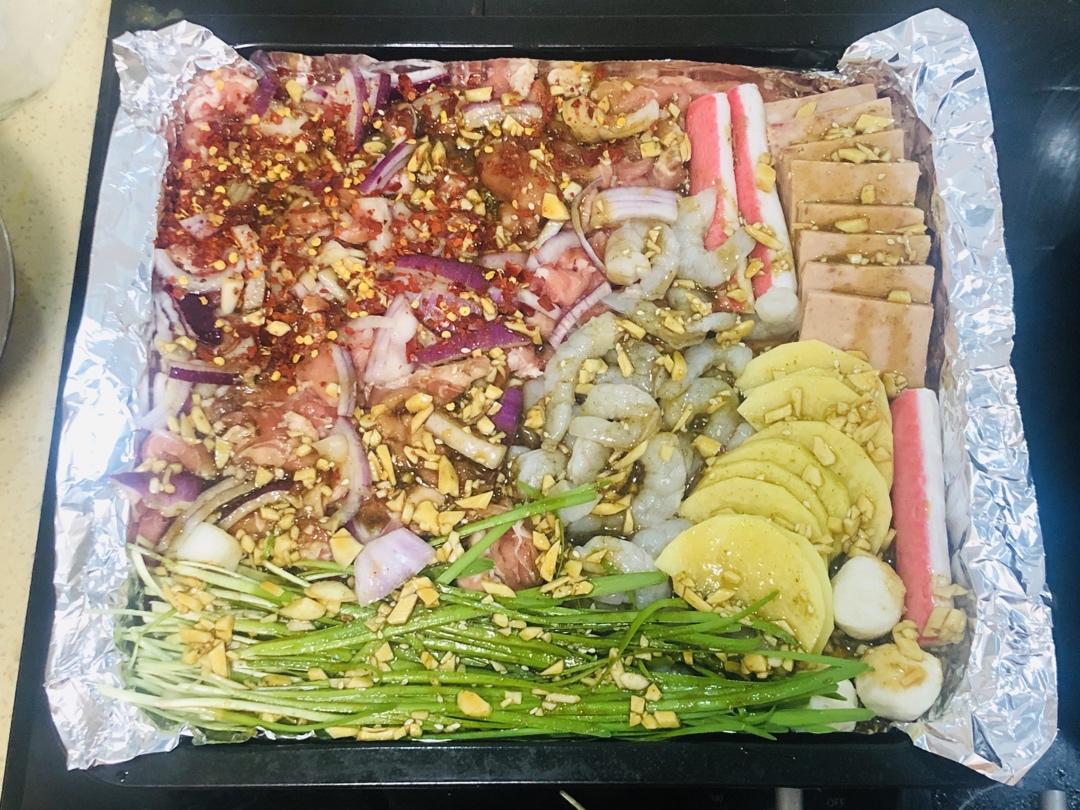 自制烤箱版烧烤，简单好吃过烧烤摊