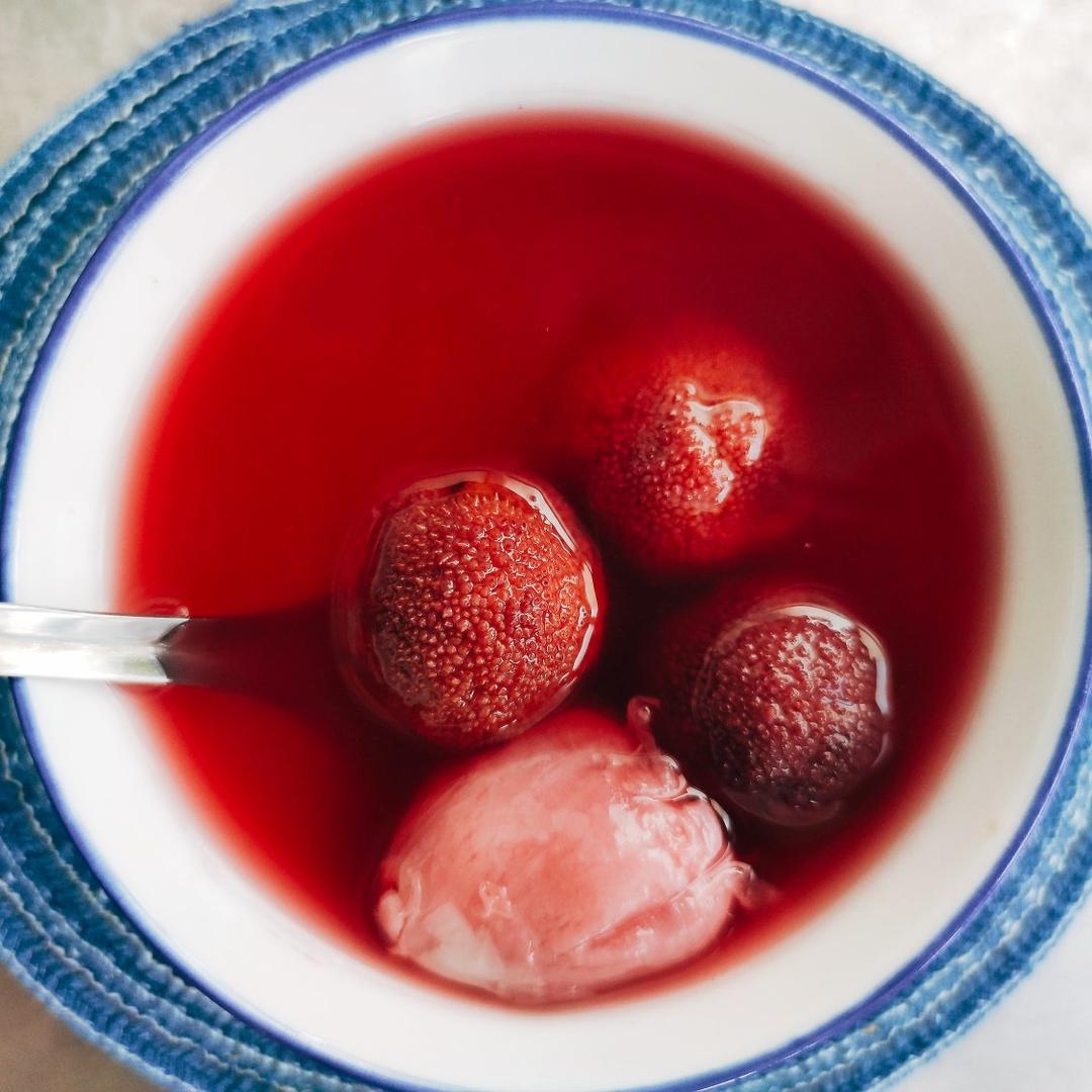 糖水荔枝杨梅饮