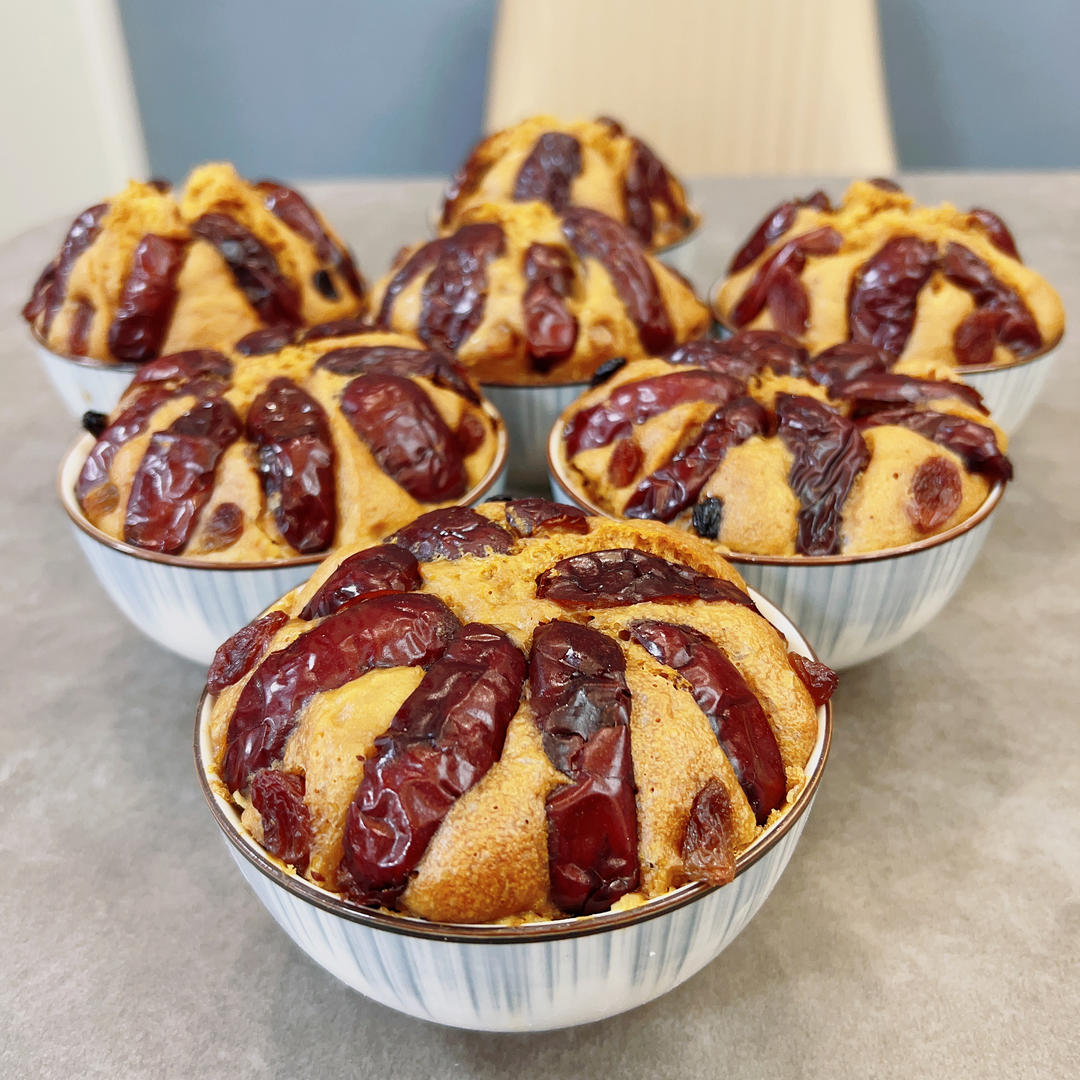 玉米面红糖发糕