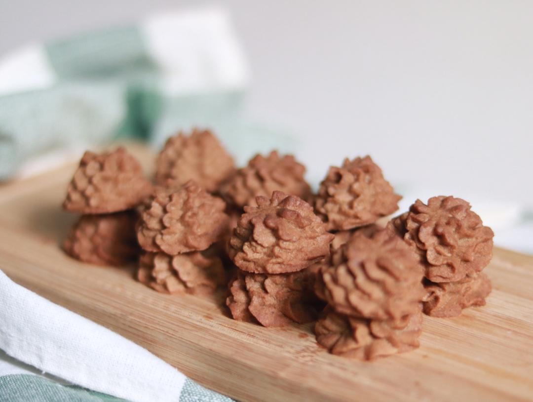 (珍妮曲奇+网红曲奇)咖啡小花配方/烘焙视频饼干篇2