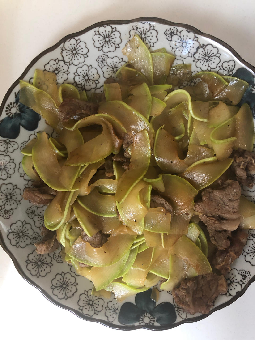 西葫芦炒肉