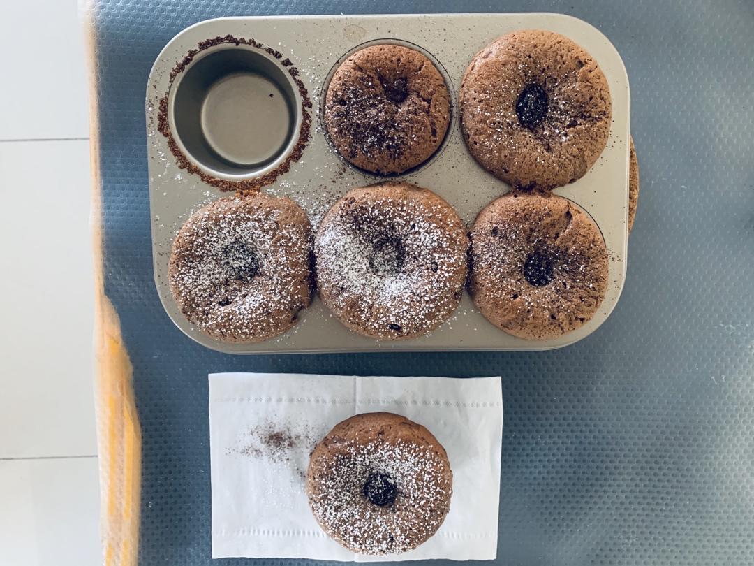 布朗尼杯子蛋糕