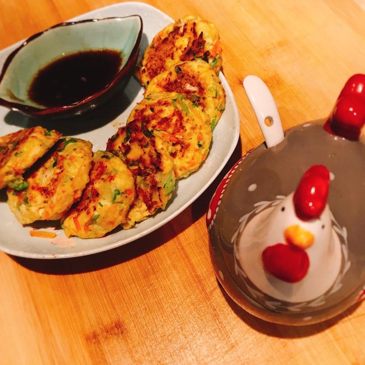 香煎虾饼