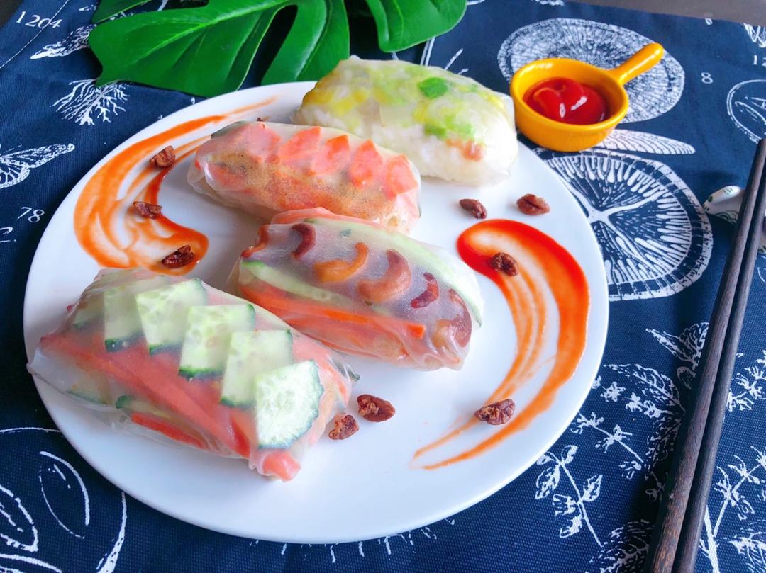 儿童趣味饭团便当（春卷皮🍙饭团）