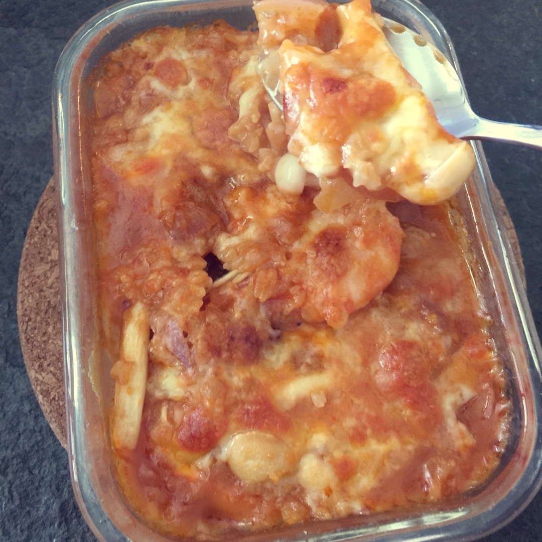 番茄鸡肉浓情焗饭【两人份】