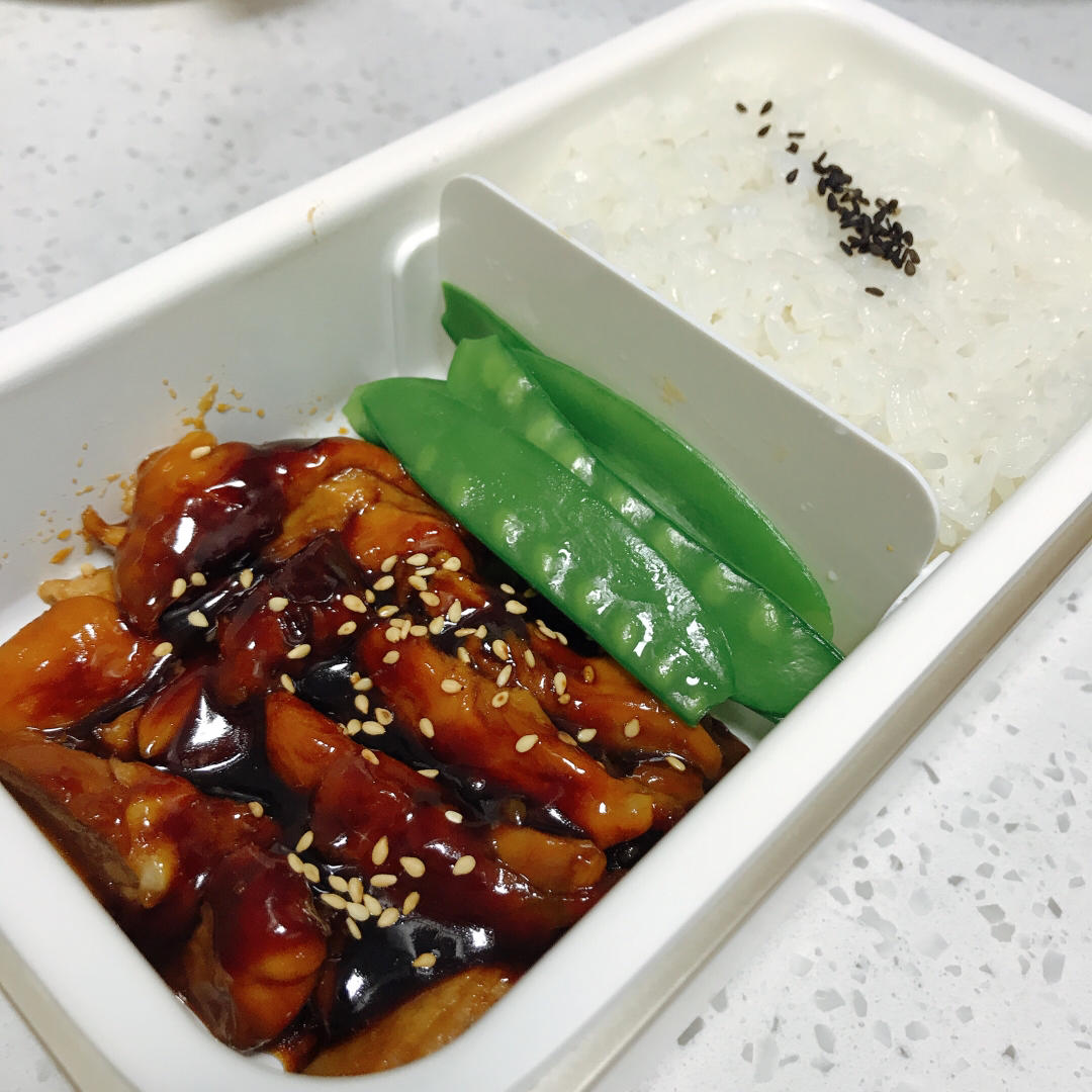 超美味的照烧鸡排饭
