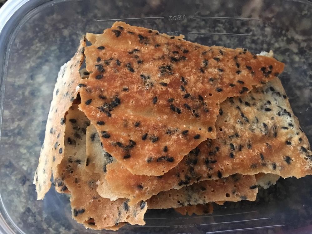 蛋白芝麻薄脆饼干（失败率低的做法）