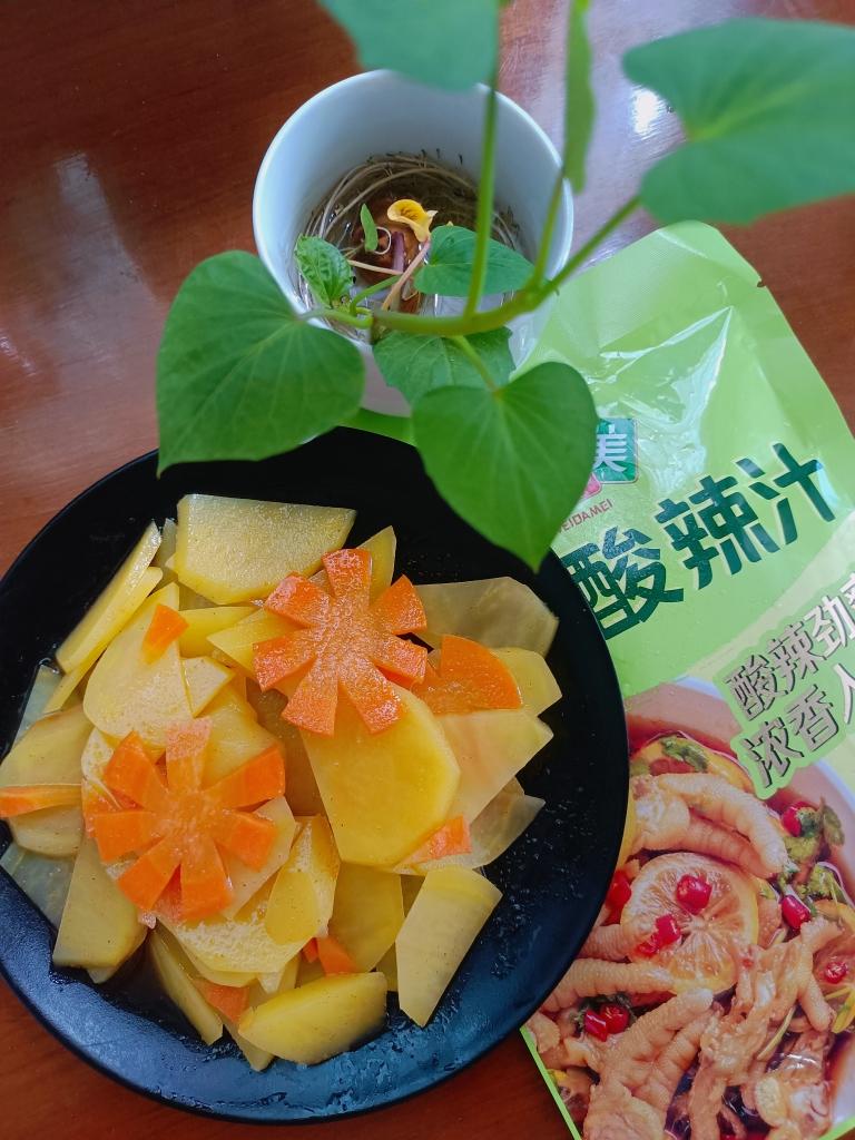 泰式酸辣土豆片的做法