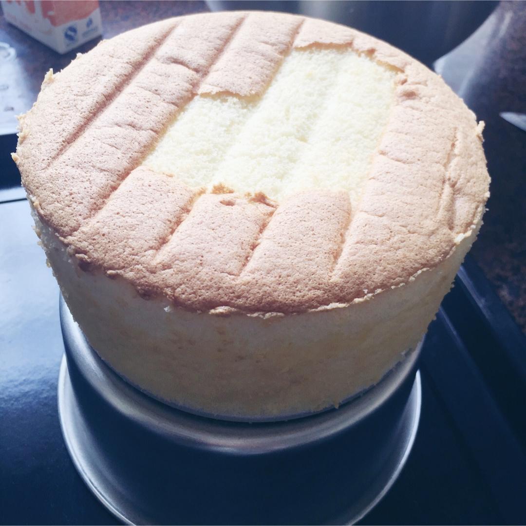 超详细8寸戚风蛋糕