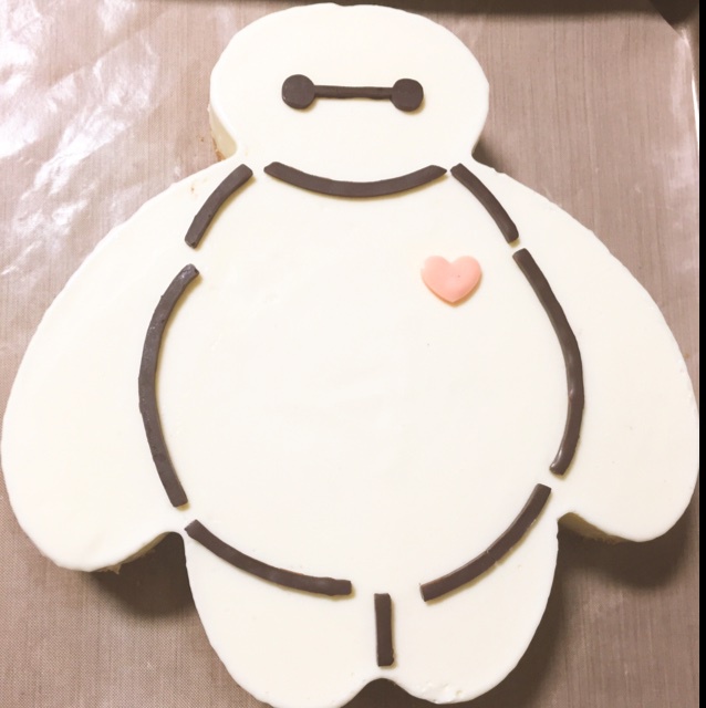 大白酸奶芝士慕斯~Baymax同学永不过气！