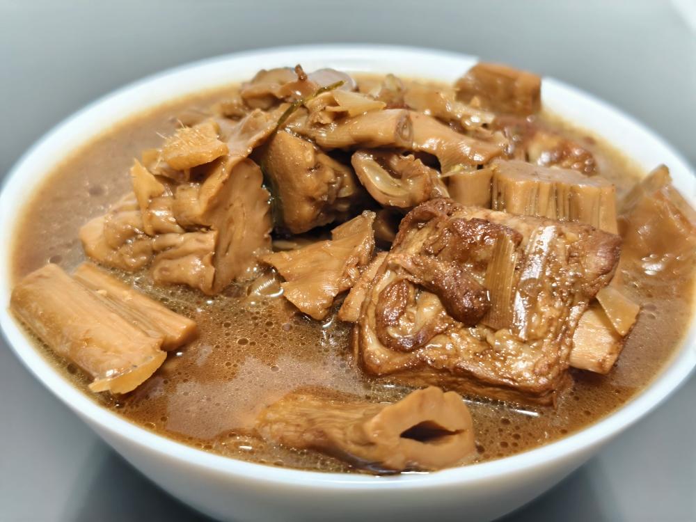 红烧排骨笋干