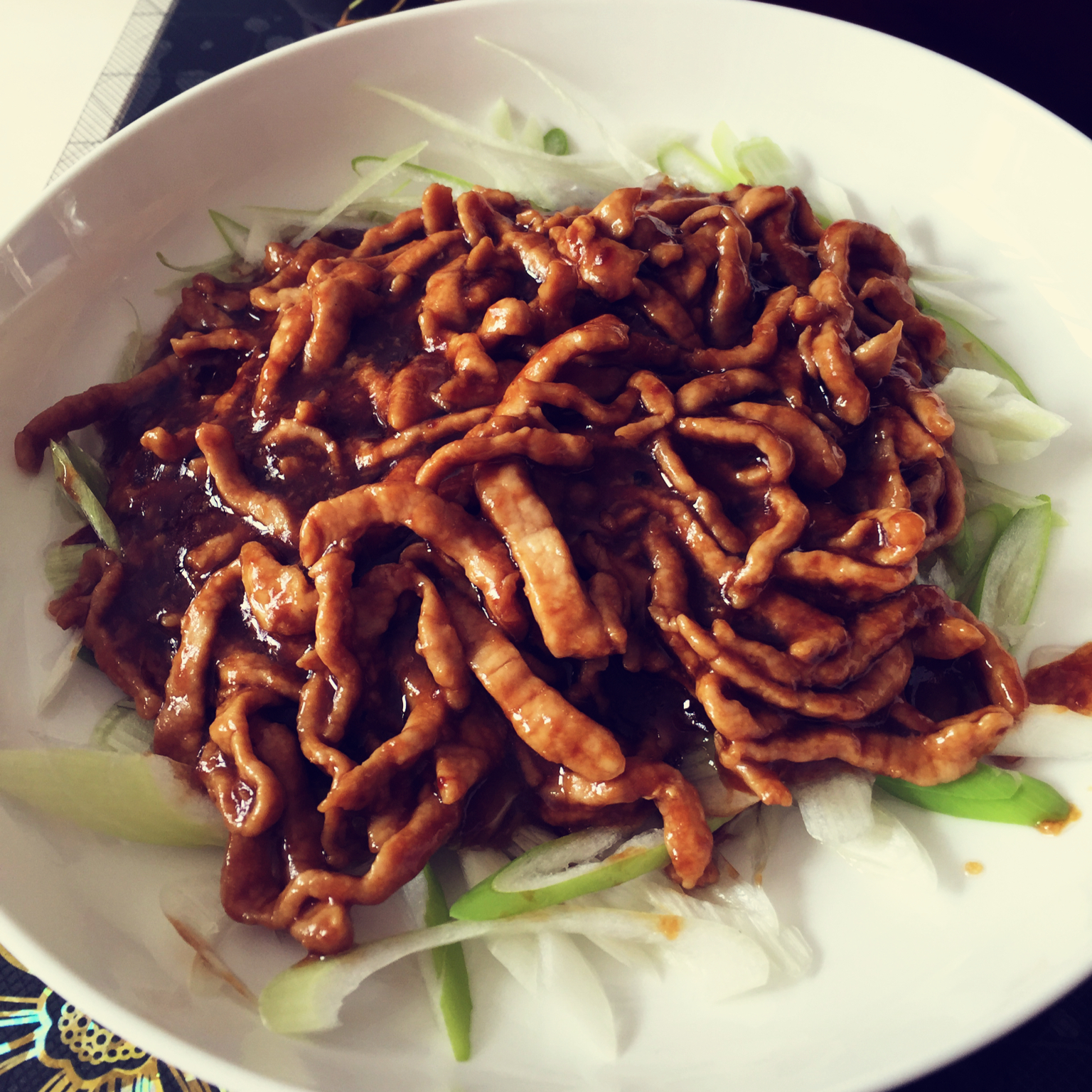 京酱肉丝