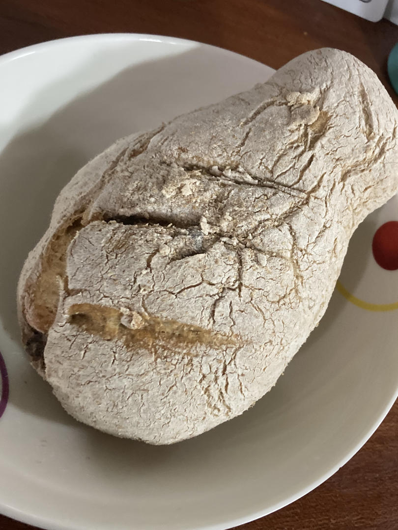 给减肥瘦身党  无糖无油全麦面包（免揉懒人版）