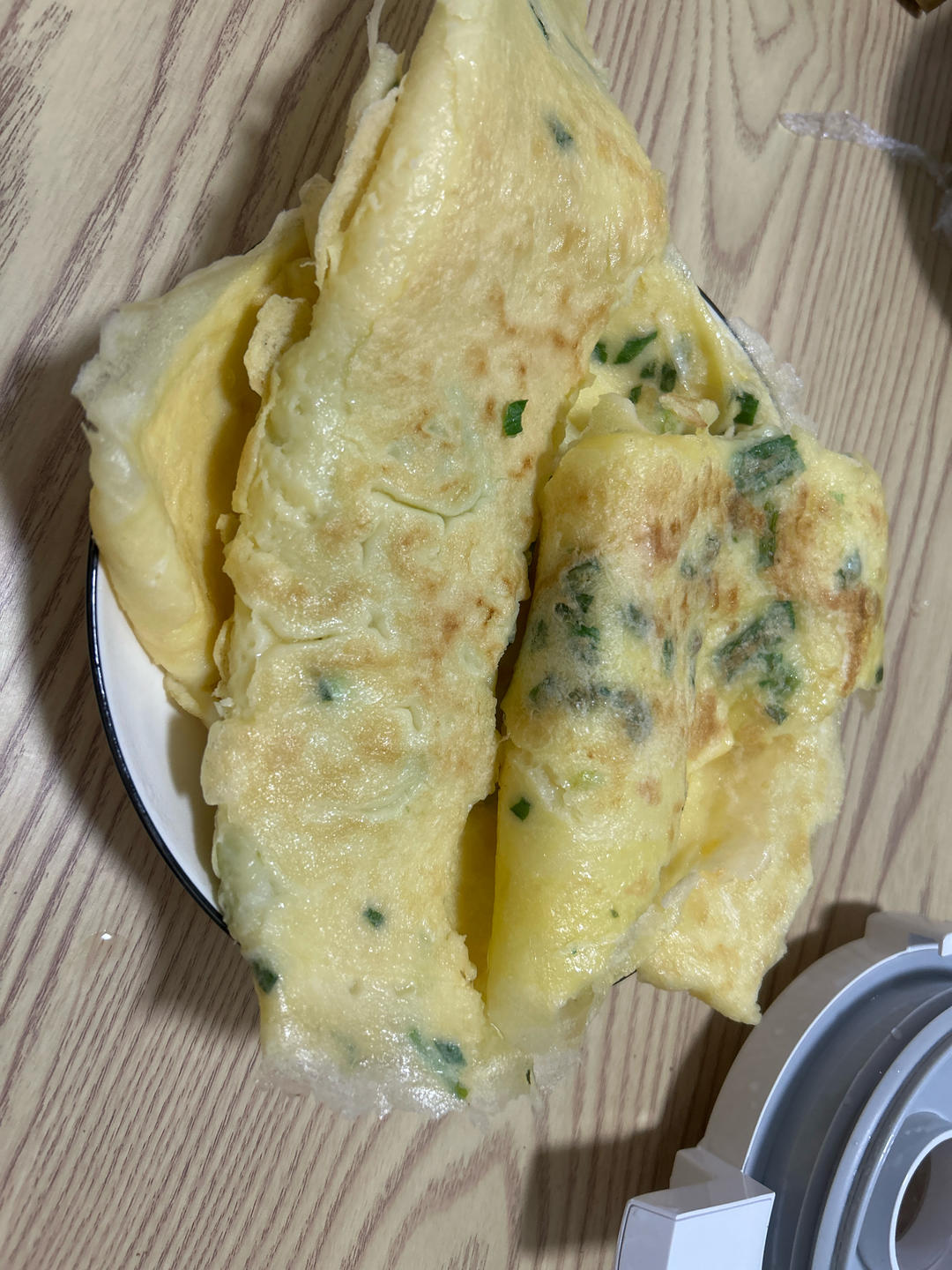 葱花鸡蛋饼