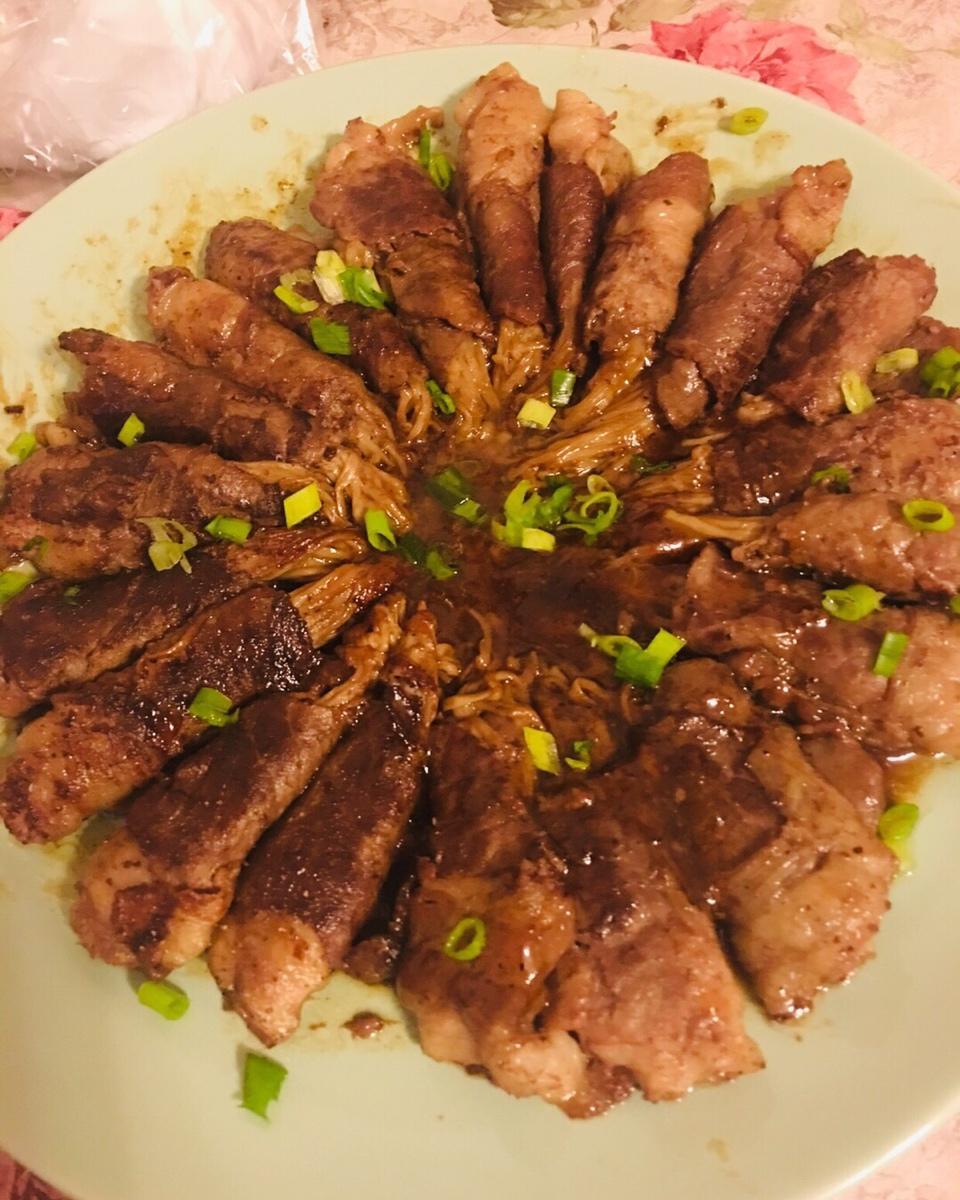 金针菇肥牛卷