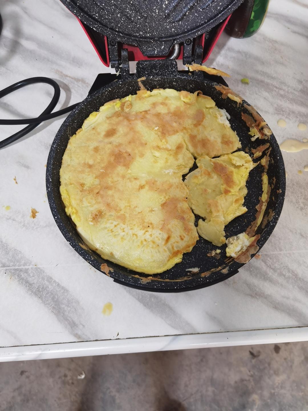 详细配比༄「超柔早餐鸡蛋饼」༄