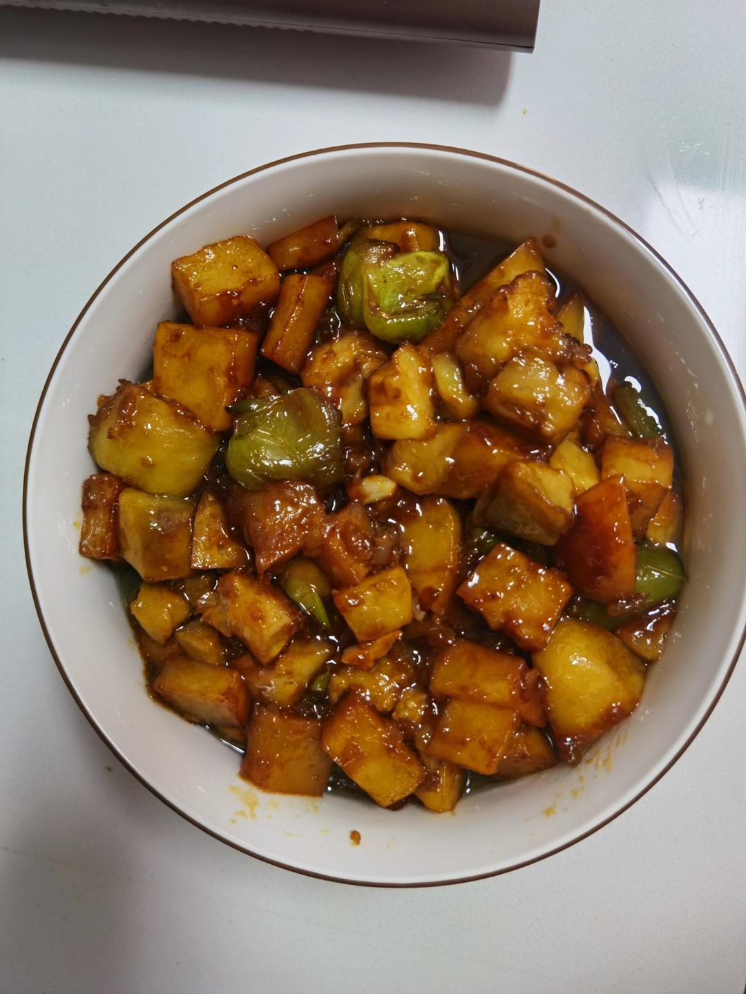 超级下饭的地三鲜
