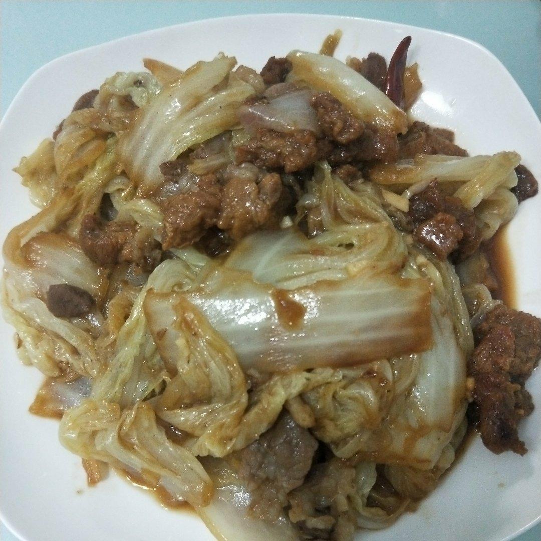 超级好吃下饭的干锅白菜