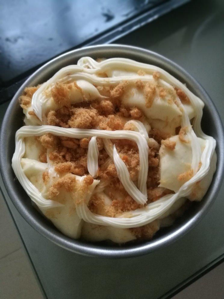 肉松手撕面包—超软会爆浆的面包哟
