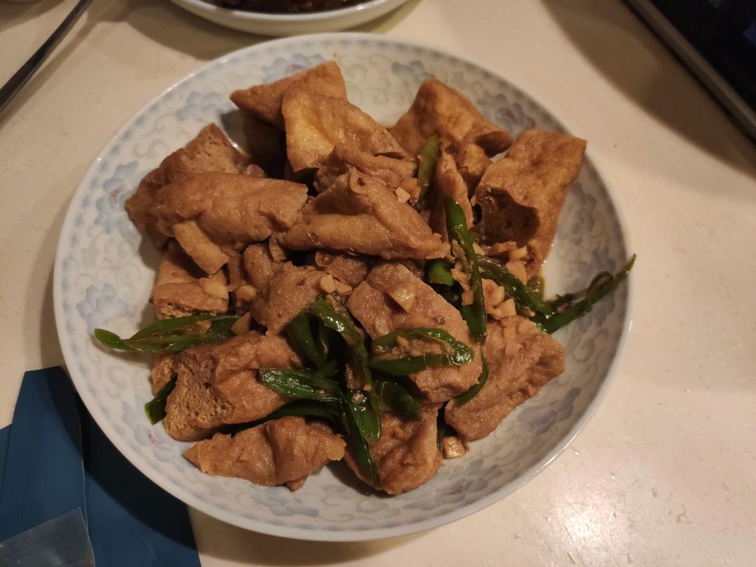 【红烧油豆腐】简单快速又下饭，工作疲惫，下班可以做的简单菜。