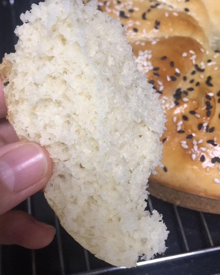 面包 自制高筋面粉 夏日寒雪碧做的自制高筋面粉 夏日寒雪碧